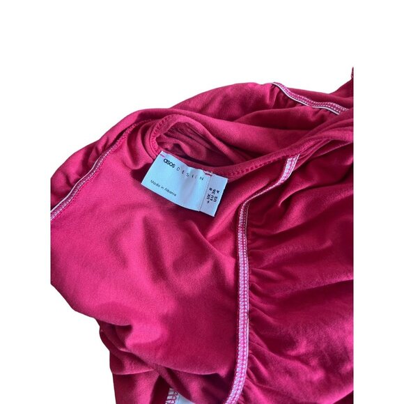 ASOS Design Womens Cami Mini Dress Size 4 in Hot Pink - Picture 6 of 6